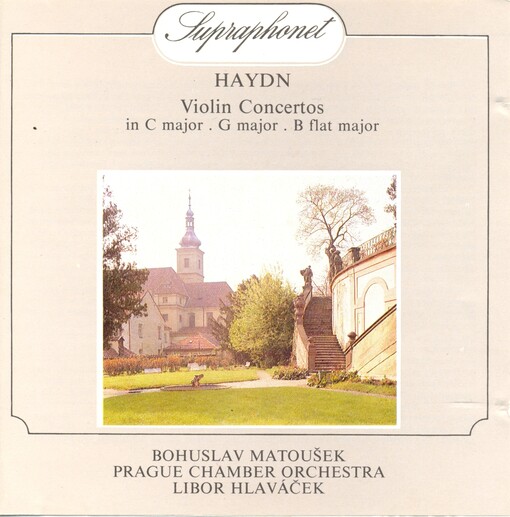 Violin concertos in C major, G major, B flat major