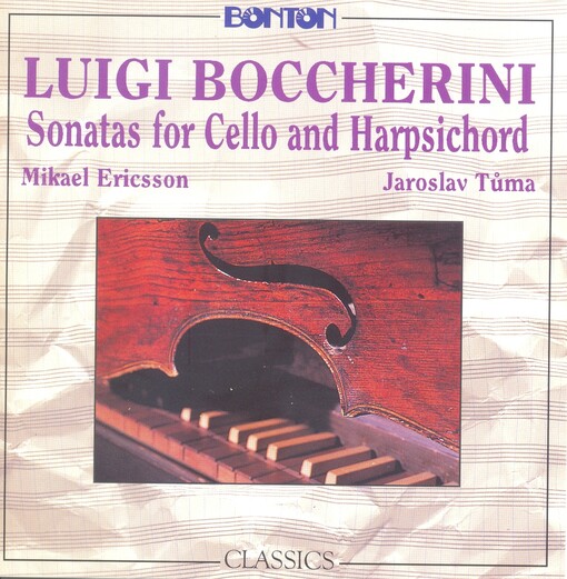 Sonatas for cello and harpsichord