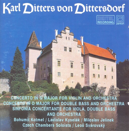 Concerto in G major, for violin and orchestraConcerto in D major, for double bass and orchestra ; Sinfonia concertante : for viola, double bass and orchestra