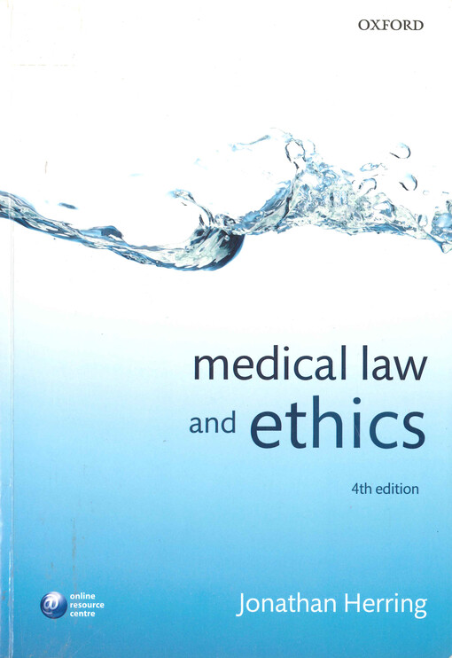 Medical law and ethics