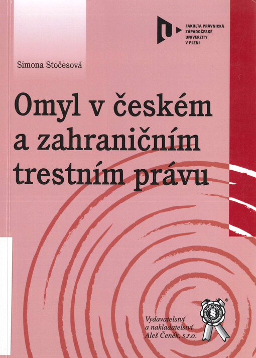 Omyl v českém a zahraničním trestním právu