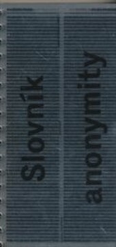 Slovník anonymity