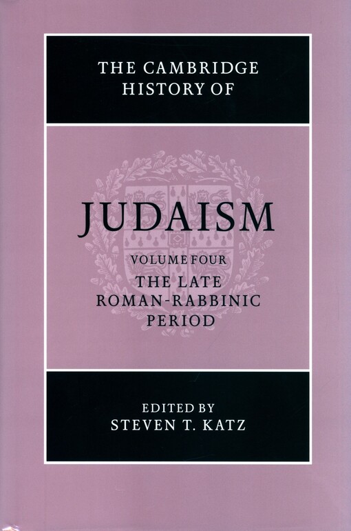 The Cambridge History of Judaism.