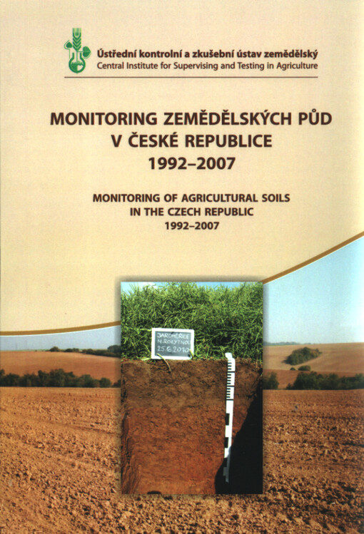 Monitoring zemědělských půd v České republice 1992-2007