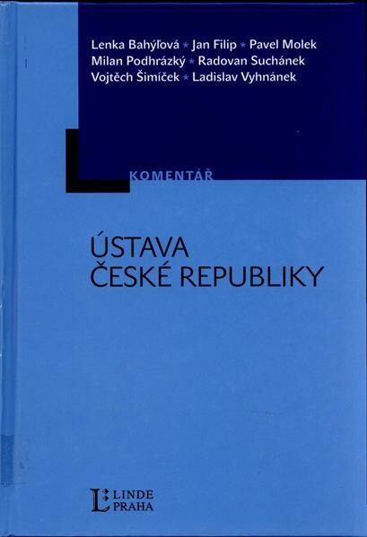 Ústava České republiky: komentář