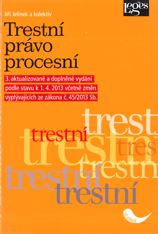 Trestní právo procesní