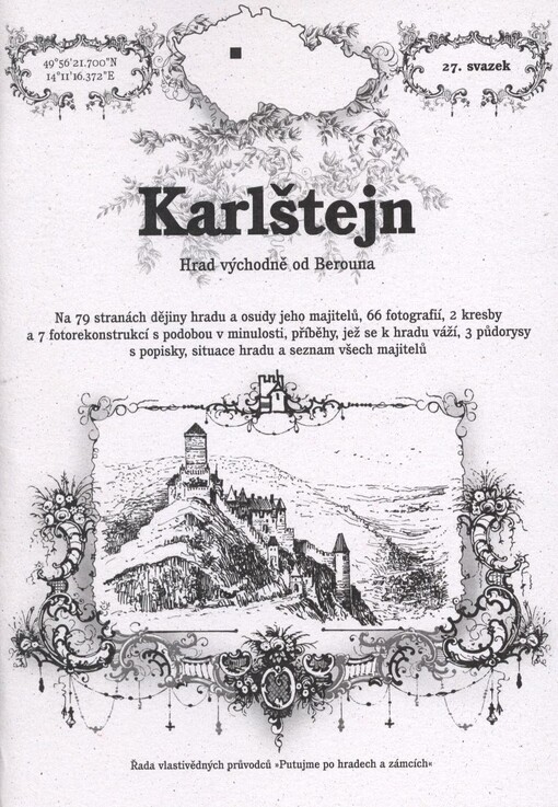 Karlštejn :hrad východně od Berouna