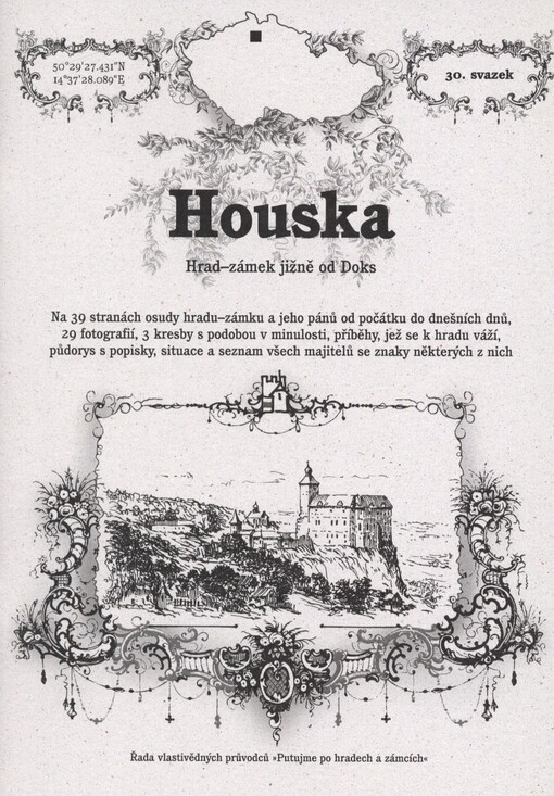 Houska :hrad-zámek jižně od Doks