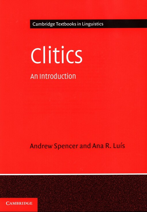 Clitics :an introduction