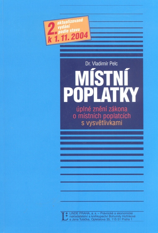 Místní poplatky - Vladimír Pelc