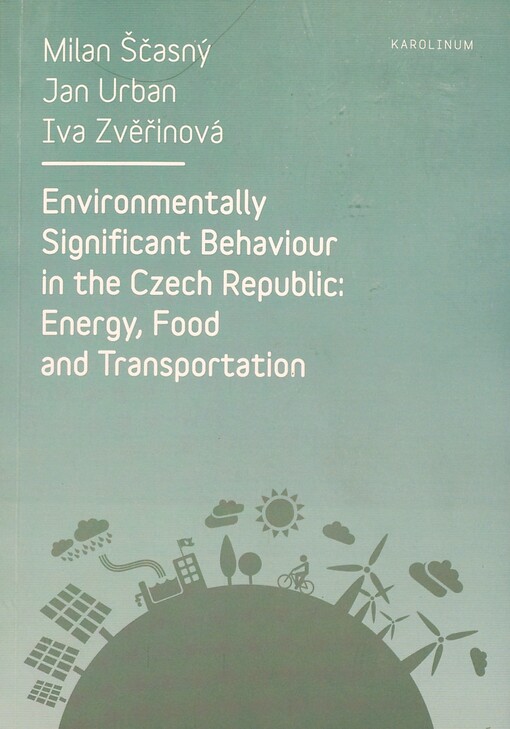 Environmentally significant behaviour in the Czech Republic: energy, food and transportation