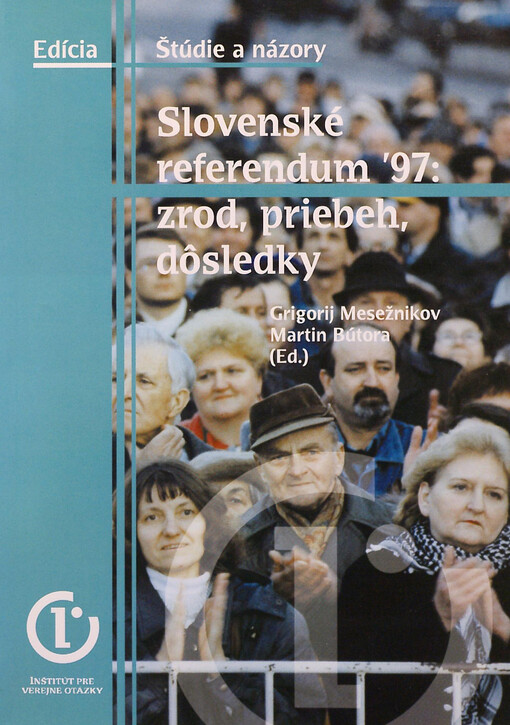 Slovenské referendum '97 : zrod, priebeh, dôsledky