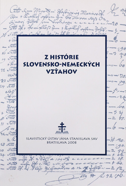 Z histórie slovensko-nemeckých vzťahov