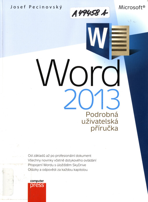 Microsoft Word 2013 :podrobná uživatelská příručka