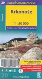 Krkonošeturistická mapa 1:50 000