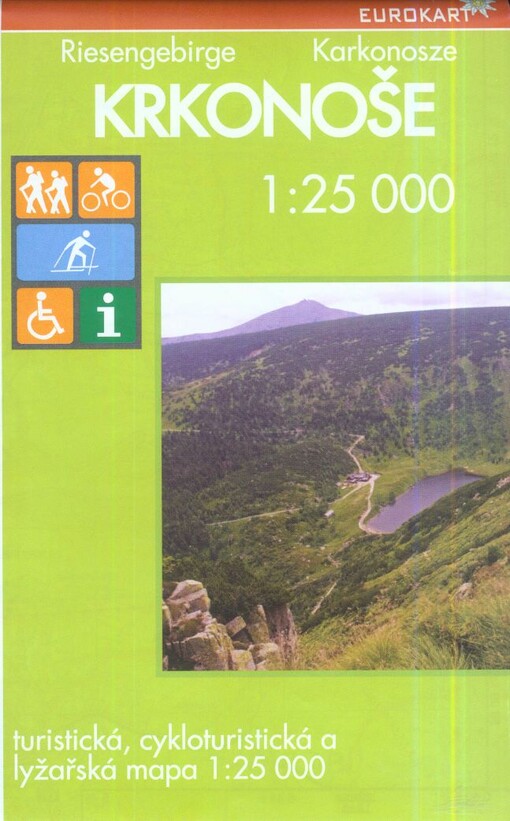 KrkonošeRiesengebirge = Karkonosze : turistická, cykloturistická a lyžařská mapa 1:25 000