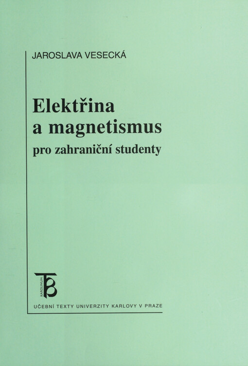 Elektřina a magnetismus pro zahraniční studenty