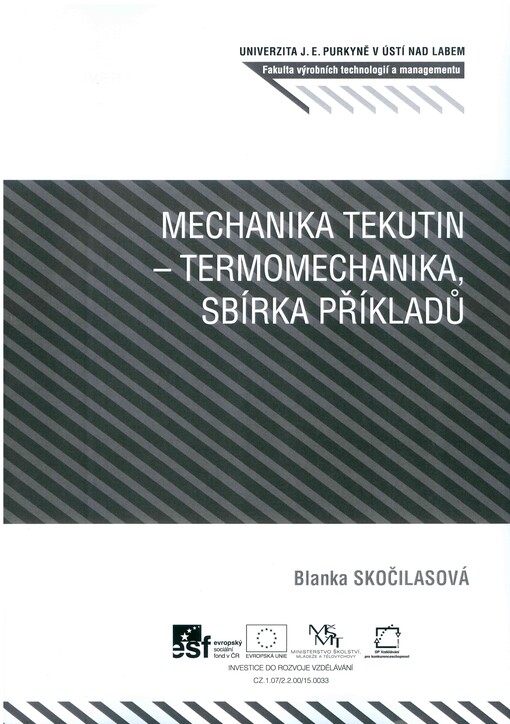Mechanika tekutin - termomechanika :sbírka příkladů