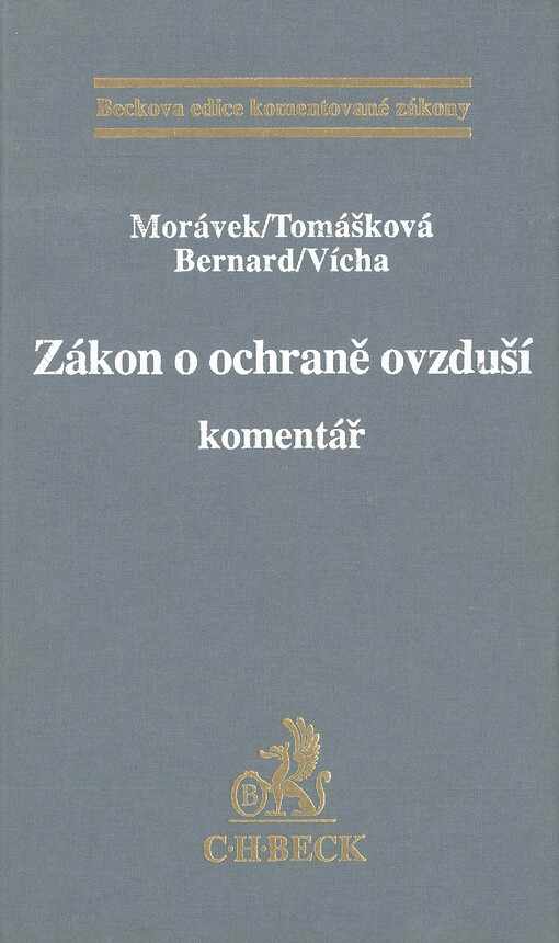 Zákon o ochraně ovzduší : komentář