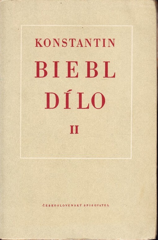 Dílo.II,1926-1929, Vyd. 1.