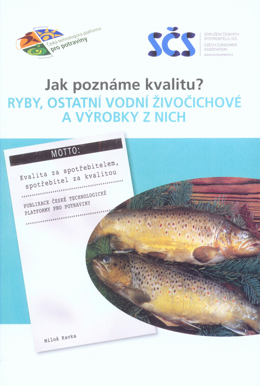 Ryby, ostatní vodní živočichové a výrobky z nich