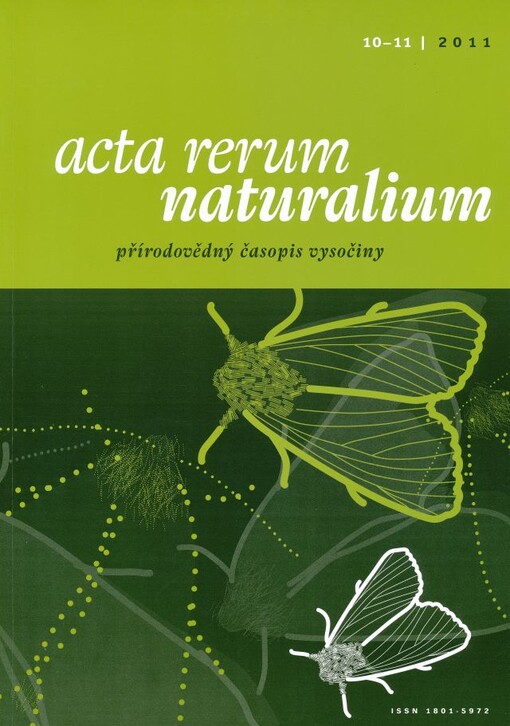 Acta rerum naturalium : přírodovědný časopis Vysočiny. 10-11/2011