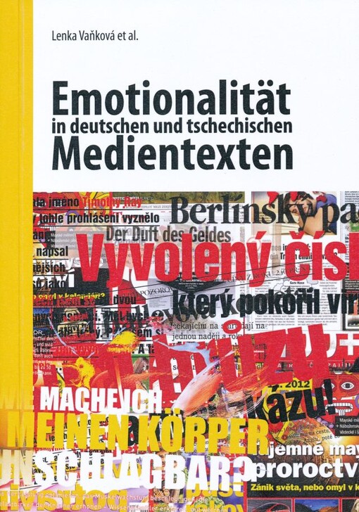 Emotionalität in deutschen und tschechischen Medientexten