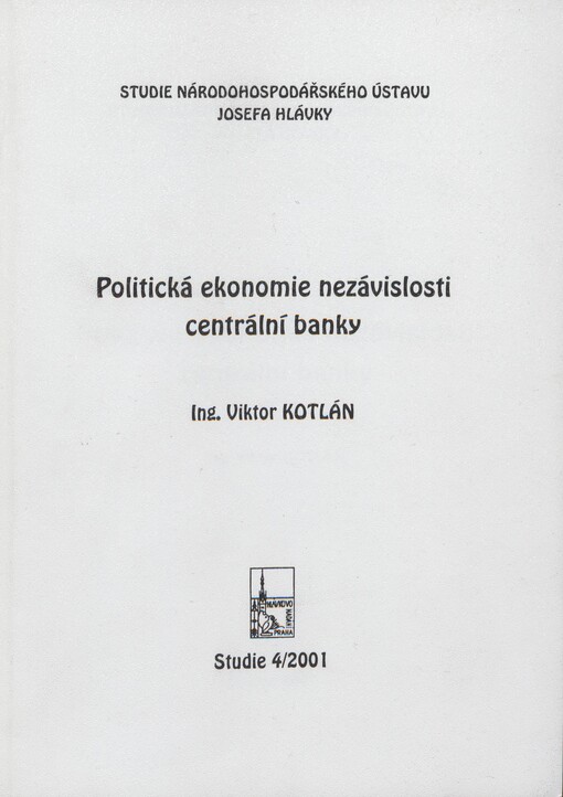 Politická ekonomie nezávislosti centrální banky