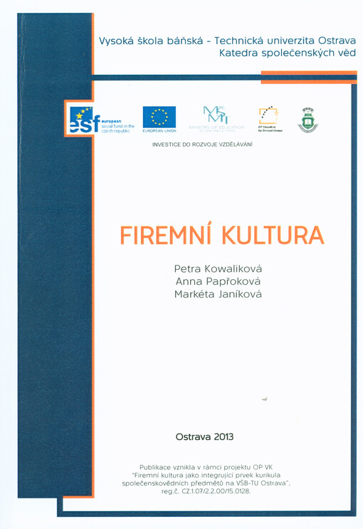 Firemní kultura