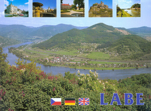 Labe :řeka a její okolí ve fotografii : = der Fluss und seine Umgebung im Bild : the river and its surroundings in pictures