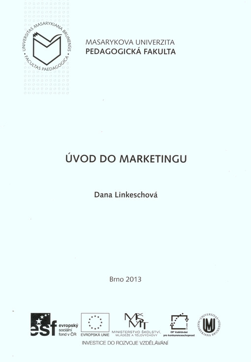 Úvod do marketingu