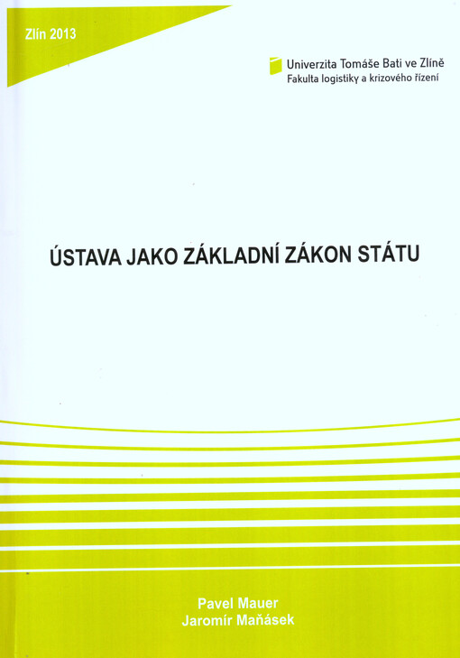 Ústava jako základní zákon státu