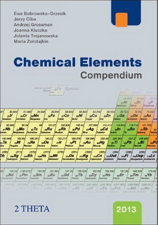 Chemical elements :compendium