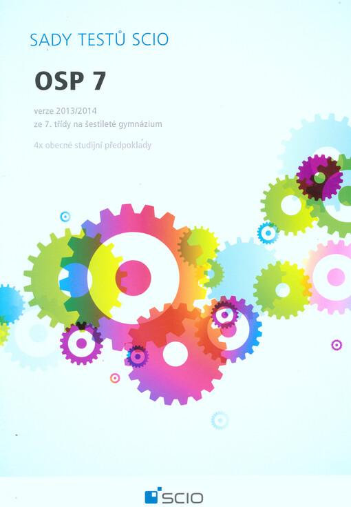 Sady testů Scio.OSP 7 - verze 2013/2014.