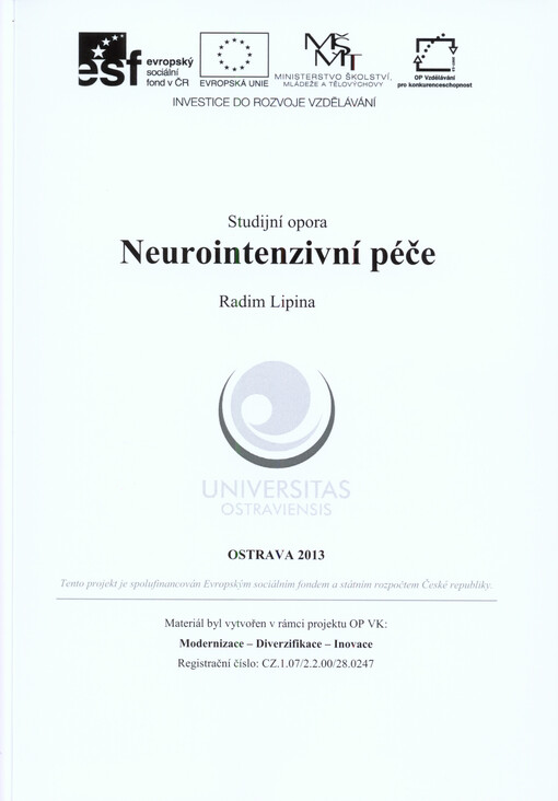 Neurointenzivní péče :studijní opora