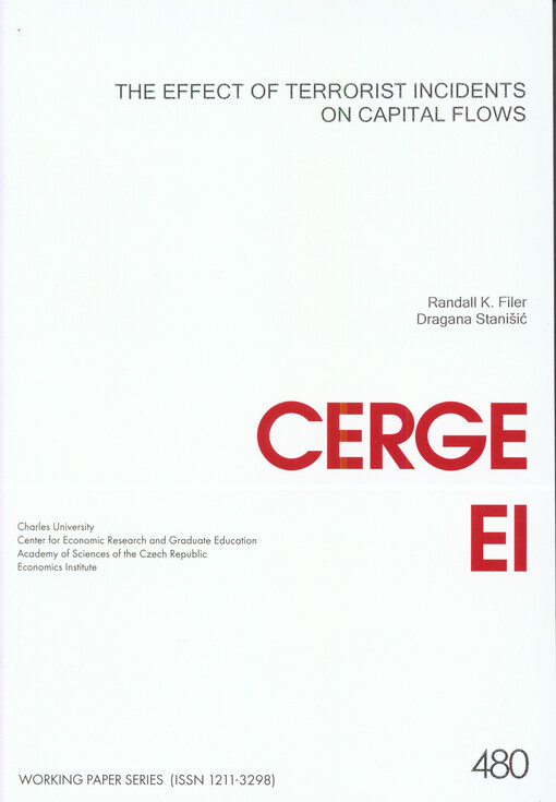 The effect of terrorist incidents on capital flows