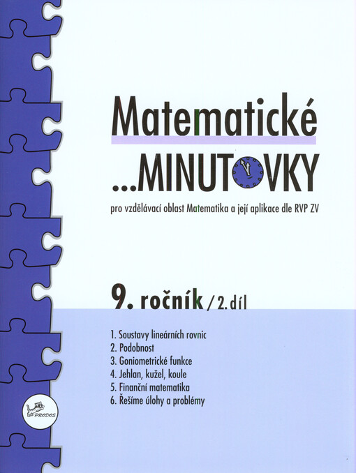 Matematické minutovky 6.ročník 2.díl