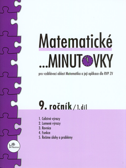 Matematické minutovky 6.ročník 1.díl
