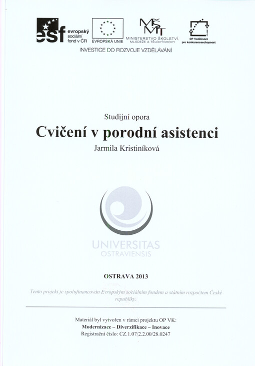 Cvičení v porodní asistenci :studijní opora