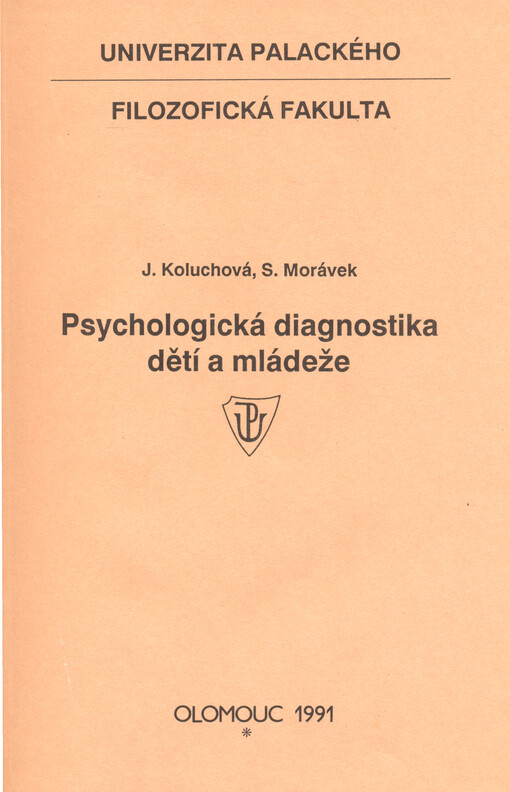 Psychologická diagnostika dětí a mládeže