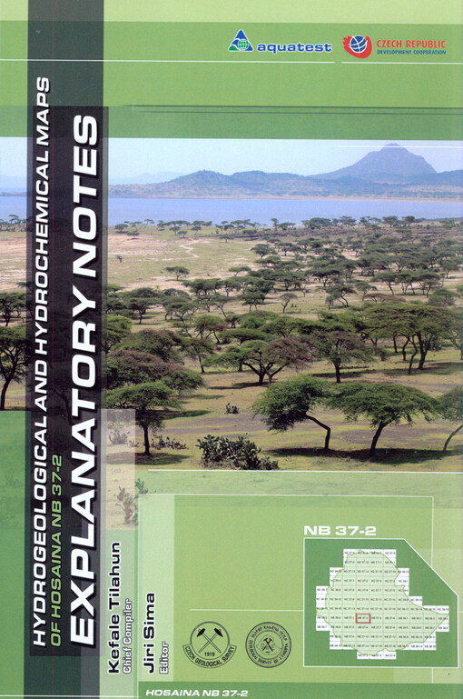 Hydrogeological and hydrochemical maps of Hosaina NB 37-2 :explanatory notes