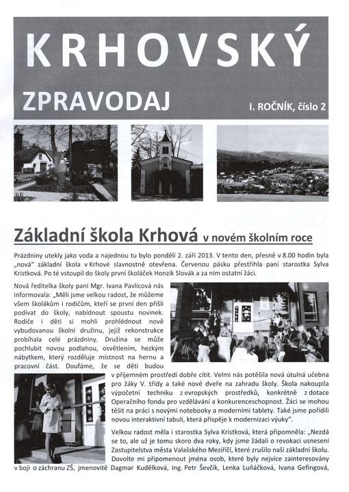 Krhovský zpravodaj
