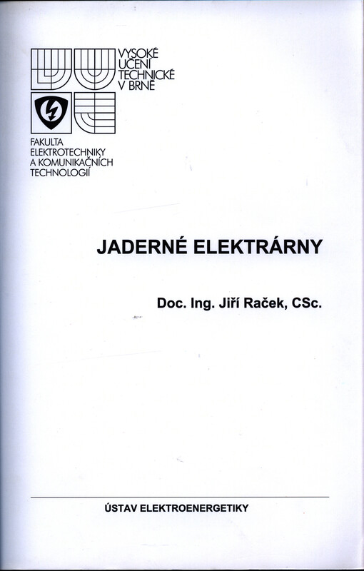 Jaderné elektrárny, Vyd. 4.