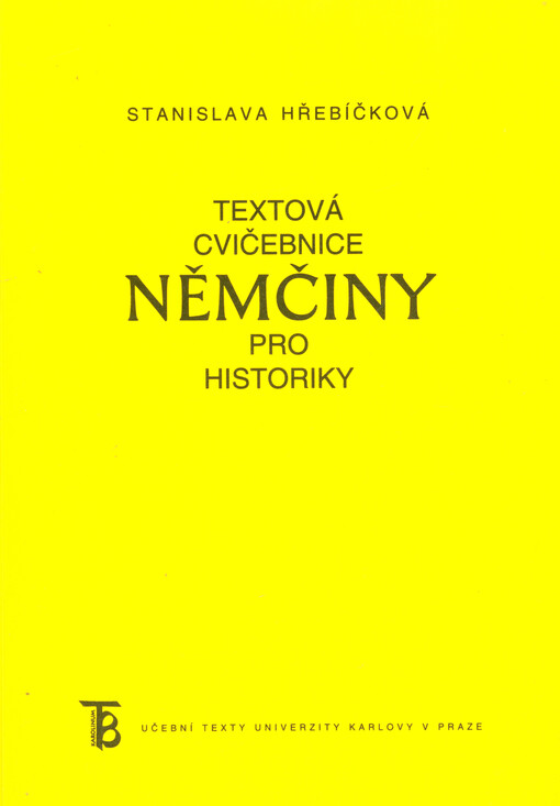 Textová cvičebnice němčiny pro historiky