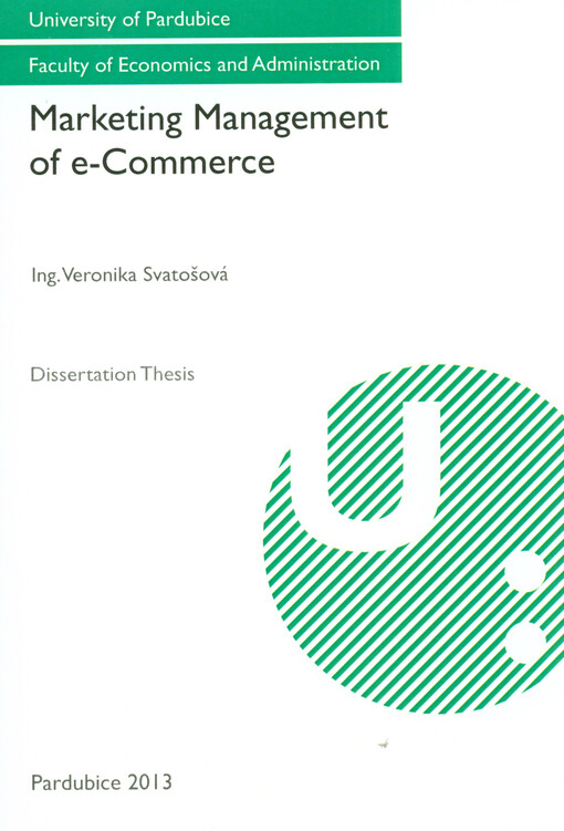 Marketing management of e-Commerce :dissertation thesis