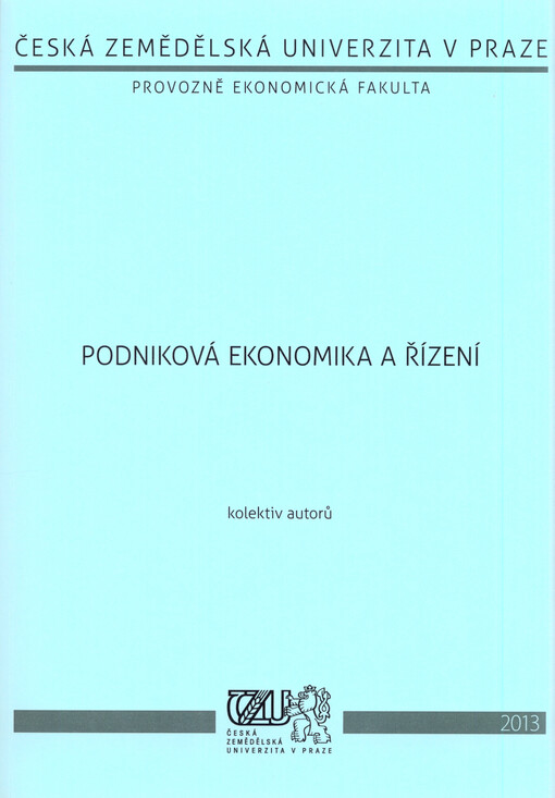Podniková ekonomika a řízení