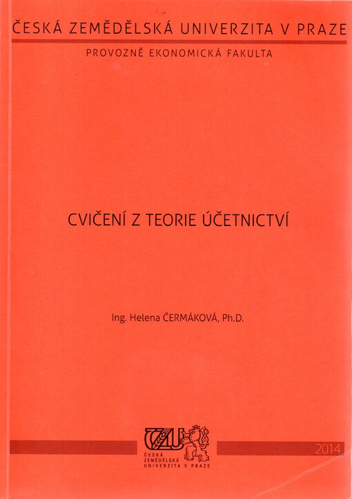 Cvičení z teorie účetnictví