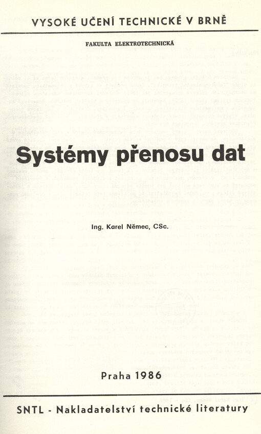 Systémy přenosu dat