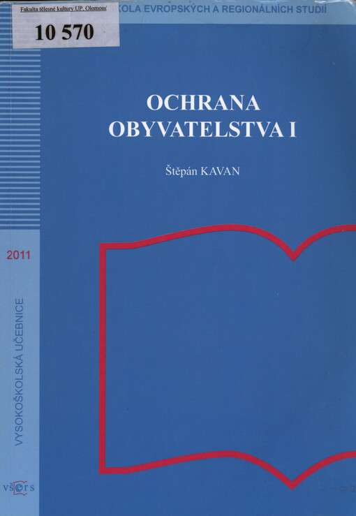 Ochrana obyvatelstva I