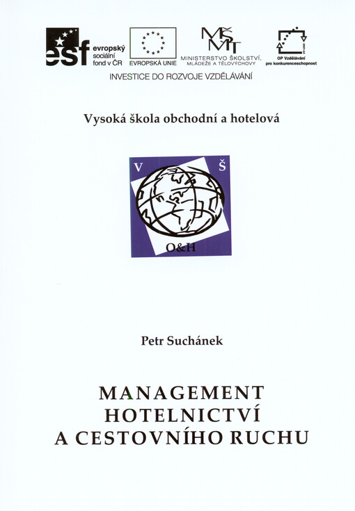 Management hotelnictví a cestovního ruchu